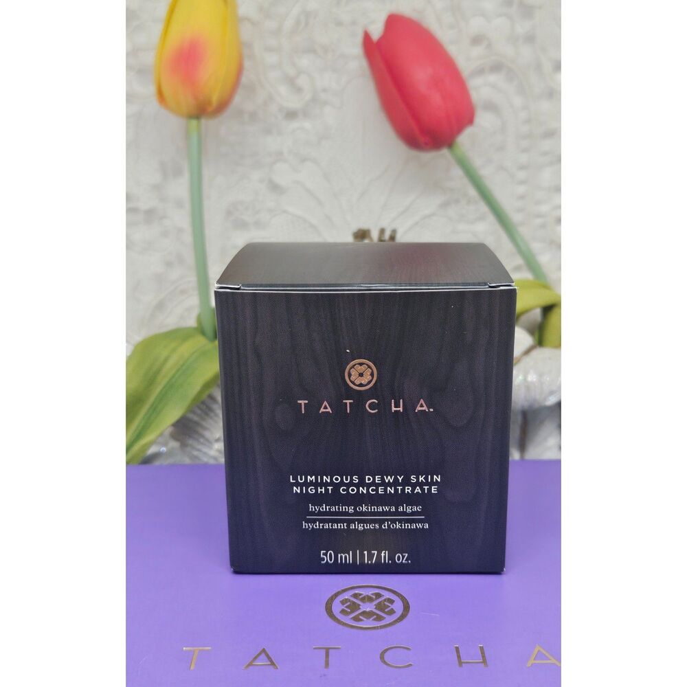 Tatcha Luminous Dewy Overnight Concentrate 1.7oz/50ml NIB